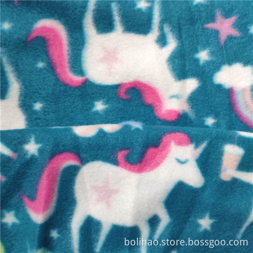 Double Side Printed Polar Fleece Fabric